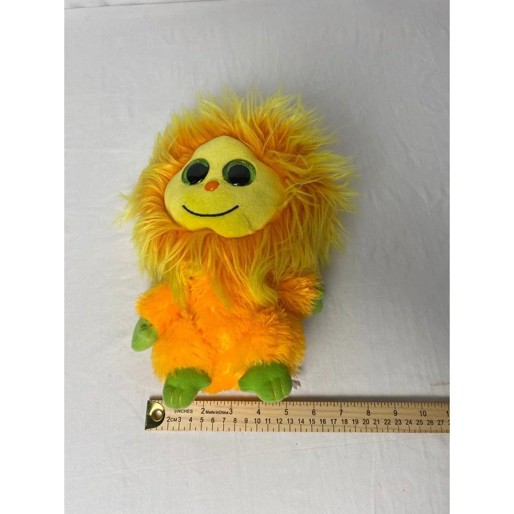TY Beanie Boos Tang Plush Toy Orange Yellow‎ Green Monster Stuffed Animal